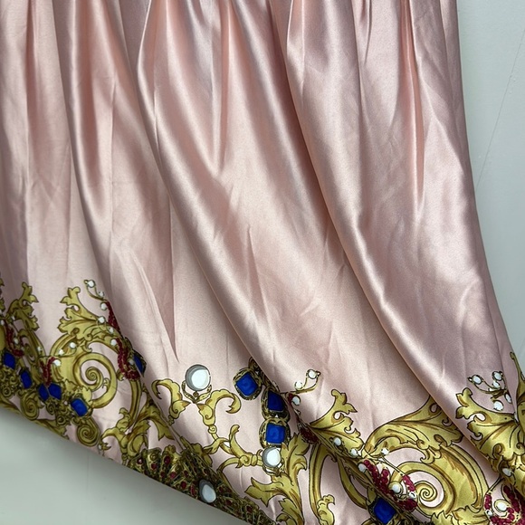 Joe Fresh Pink Tan Fit and Flare Cocktail Dress - Picture 11 of 11